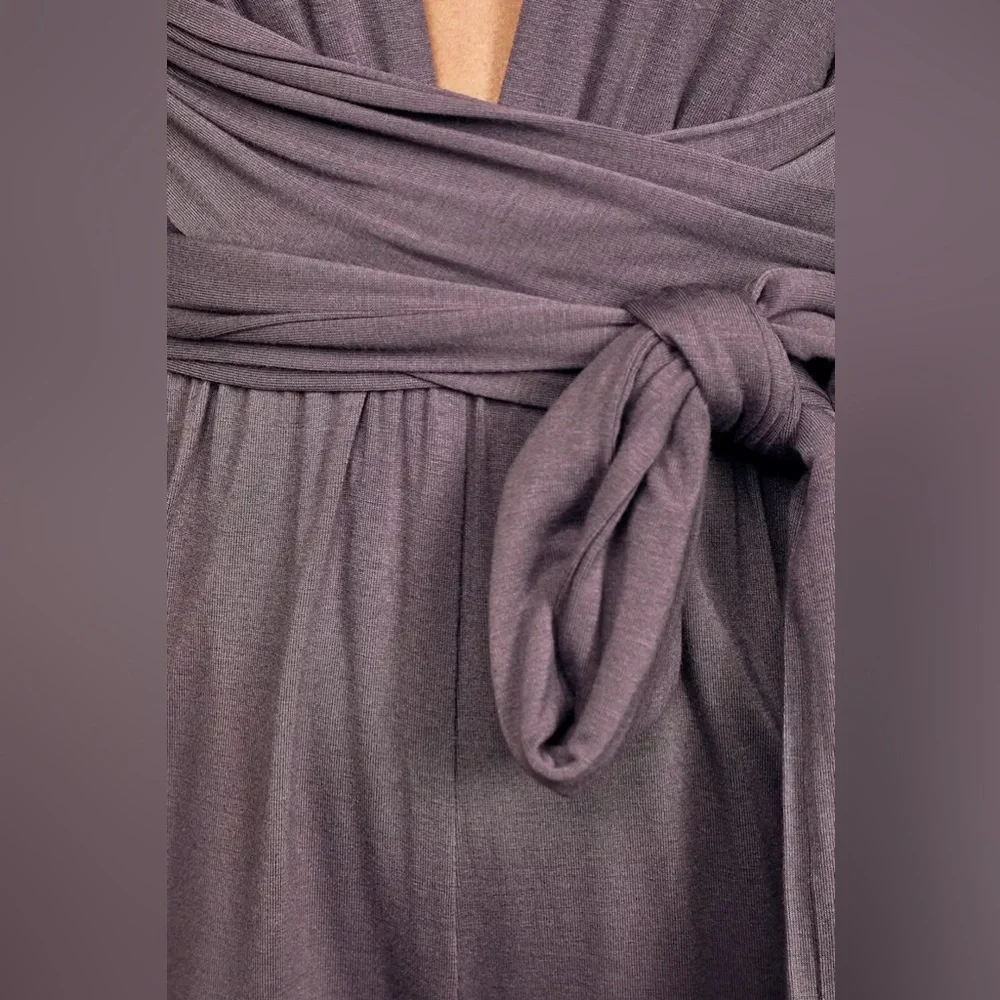 Lulu's Convertible V-Neck Purple Romper NWOT - Picture 5 of 11